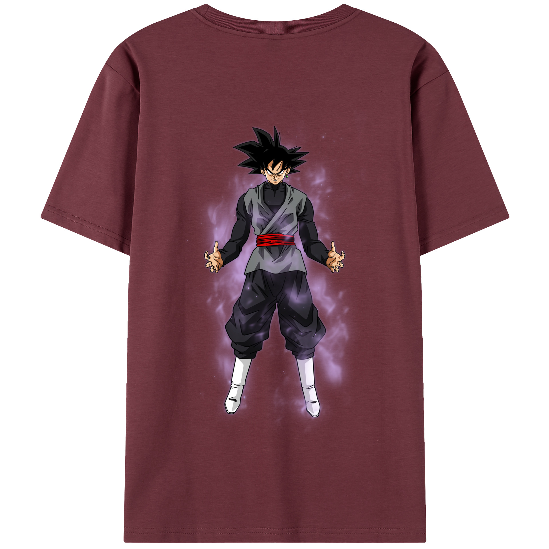 （画像用） ドラゴンボール ベジータ四世（Bejīta Yonsei）DRAGON BALL Vegeta IV 綿100％半袖Tシャツ（背面プリント）